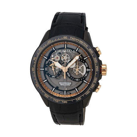 Graham Silverstone RS Skeleton Chronograph Automatic // 2STAZ.B02A.C160H // Store Display