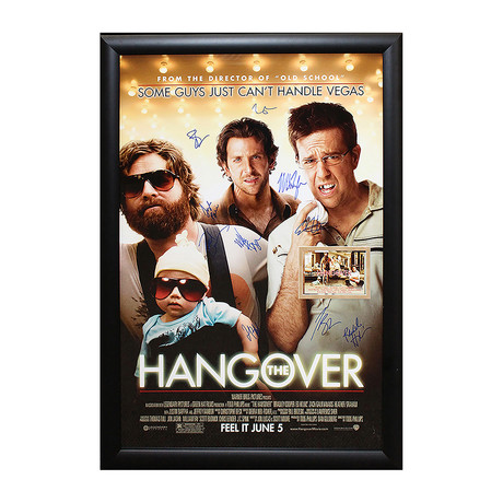 The Hangover Signed Movie Poster