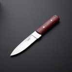 D2 Camp Mate Red Micarta Hunter