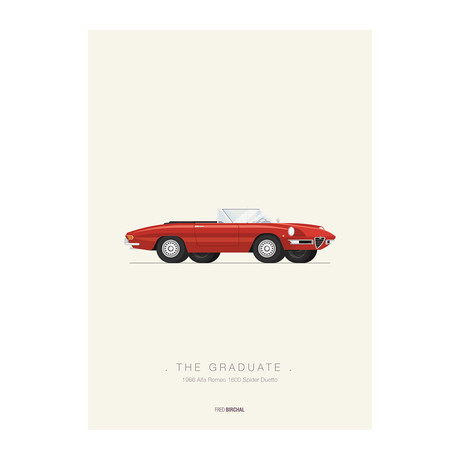 The Graduate // 1966 Alfa Romeo 1600 Spider Duetto