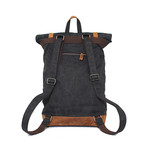 Lundy Rolltop Backpack // Blue