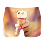 Ice Cream Boxer Brief // Multi (M)