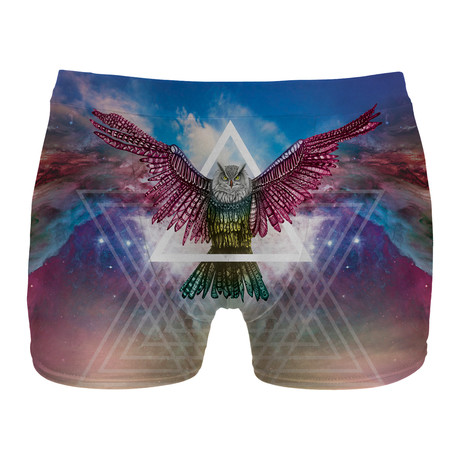 Owl Sky Boxer Brief // Multi (S)