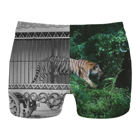 Tiger Cage Boxer Brief // Multi (S)