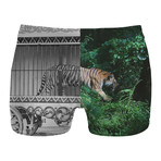 Tiger Cage Boxer Brief // Multi (L)