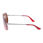 Men's SF146S Sunglasses // Red