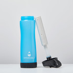 Clear Flow Water Bottle + Filter Combo