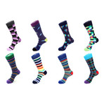 Dress Socks // Tip-Toe // Pack Of 8
