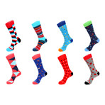 Dress Socks // Miami Beach // Pack of 8