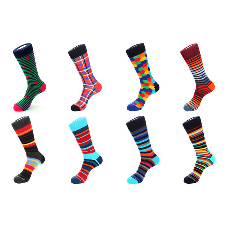 Dress Socks // Who's Who // Pack of 8