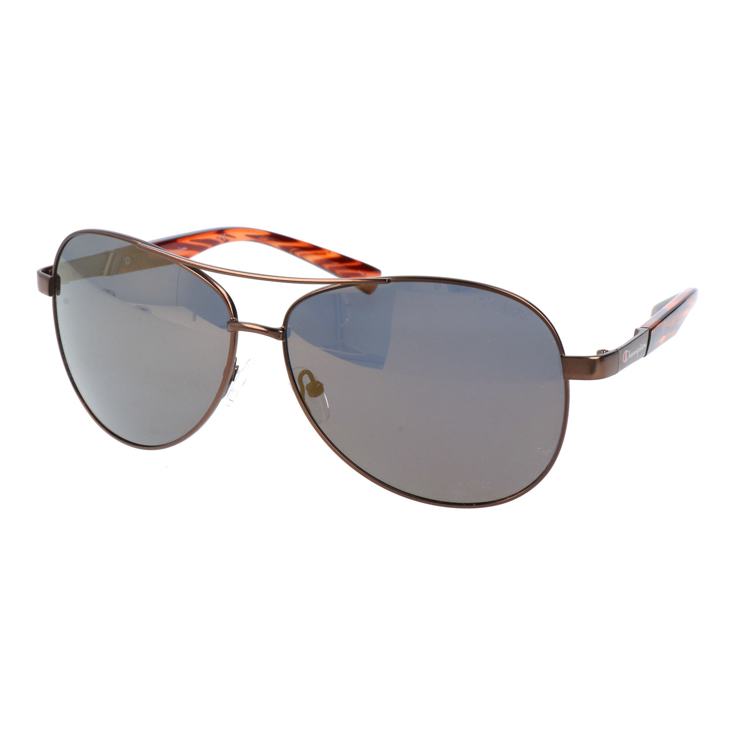 Curved Bar Aviator // Brown - Champion Sunglasses - Touch of Modern