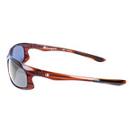 Chiseled Sport Sunglasses // Burgundy