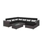 Lusso // Sectional (Black + White)