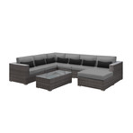 Lusso // Sectional (Black + White)