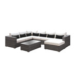 Lusso // Sectional (Black + White)