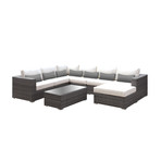 Lusso // Sectional (Black + White)