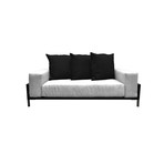 Nubis // Loveseat // Black (Black + Black)