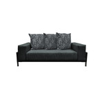 Nubis // Loveseat // Black (Black + Black)