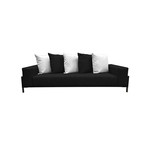 Nubis // Sofa // Black (Black + Black)