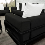 Nubis // Sofa // Black (Black + Black)