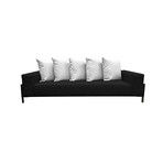 Nubis // Sofa // Black (Black + Black)