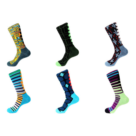 Athletic Socks // Made You Look // Pack Of 6