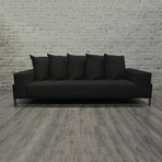 Nubis // Sofa // Black (Black + Black)