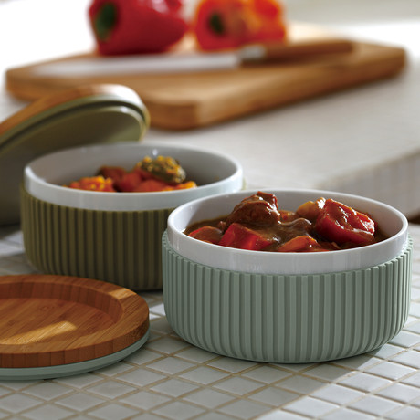 Abundance // Multifunction Food Box (Olive)