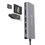 CASA Hub A01 // 6-Port USB-C Hub (Gray)