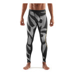 DNAmic Compression Long Tights // Leviathan + Black (Small)