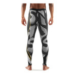 DNAmic Compression Long Tights // Leviathan + Black (Small)