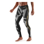 DNAmic Compression Long Tights // Leviathan + Black (Small)