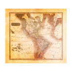 Map of North and South America // 1813 (Vintage Print)