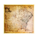 Map of North America // 1774 (Vintage Print)