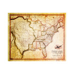 Map of the United States of America // 1818 (Vintage Print)
