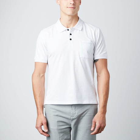 Pima Polo Shirt // White (S)
