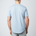 Short Sleeve Tail T-Shirt // Sky (S)