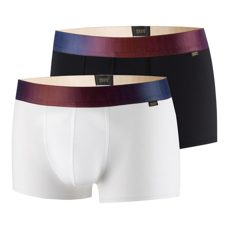 Hot Push Up Trunk // Black + White // Pack of 2 (S)