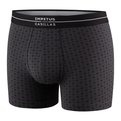 Printed Casillas Boxer // Gray (S)