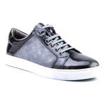 Lockhart Patent Low-Top Sneaker // Black (US: 10.5)