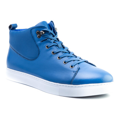 Sanders High-Top Sneaker // Blue (US: 8)