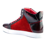 Douglas Patent High-Top Sneaker // Red (US: 9.5)