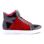 Douglas Patent High-Top Sneaker // Red (US: 12)