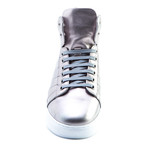 Clift Patent High-Top Sneaker // Gun Metal (US: 9.5)