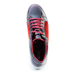 Lockhart Patent Low-Top Sneaker // Red (US: 10)