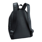 Italian Pebble Leather Backpack // Black