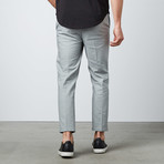 Cropped Linen Pants // Sage (30WX30L)