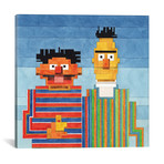 Bert And Ernie (18"W x 18"H x 0.75"D)