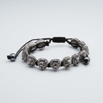 Lion Pride Pull Closure Bracelet // Gunmetal