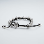 Lion Pride Pull Closure Bracelet // Silver